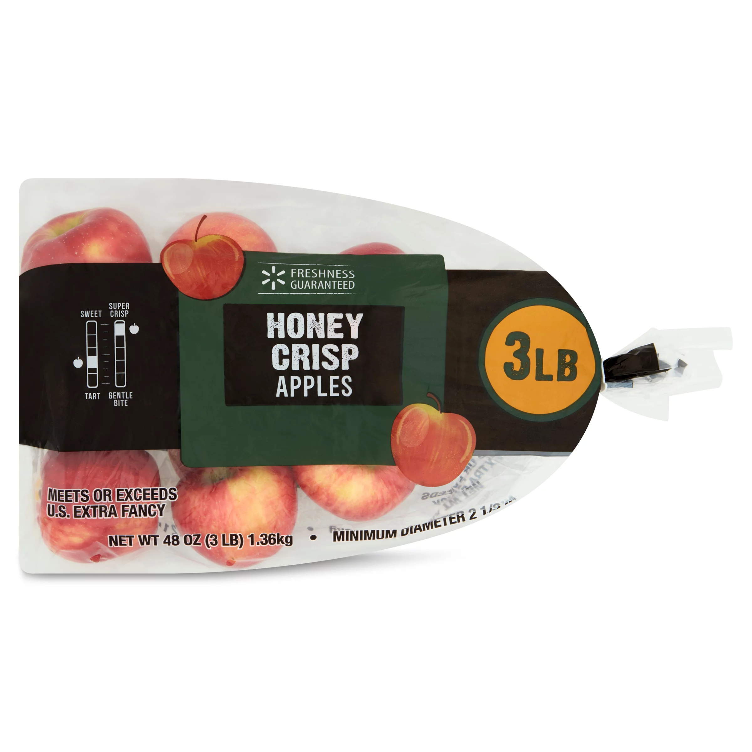 Buy Online Freshness Guaranteed Honeycrisp Apples (3 LB) Kesar Grocery.